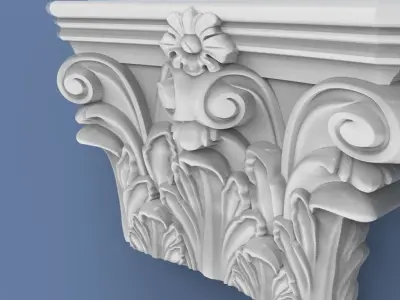 Decorative Corbel 3D 3D print model