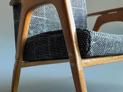 Vintage Chair 3D print model
