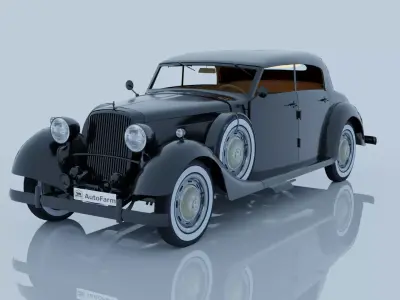 Mercedes Antique 3D model