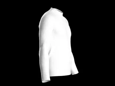 Male long sleeve 3D model