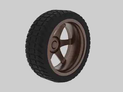 Wheel Disla JDM 3D model