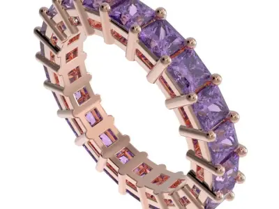 Full Eternity ring style 9 3D print model