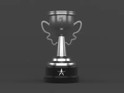 Trophy Cups 3D model 31