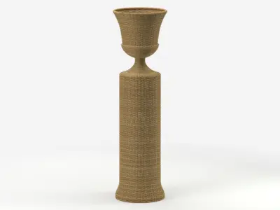 Decoration 38 rattan 3D model