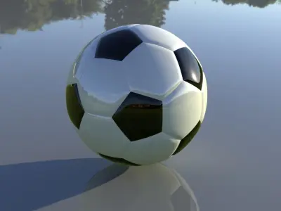 FootBall soccer ball Free 3D model