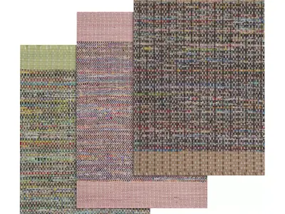 Rug Set 253 3D model