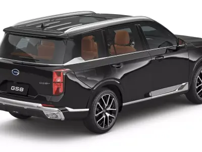 2026 GAC GS8 6 Seats with Interior 3D model