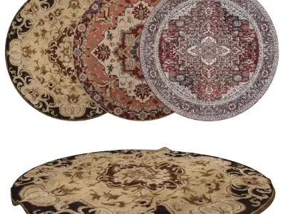 Rugs No 618 Low-poly 3D model