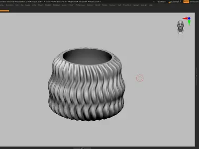 vase 3d print 490 3D print model