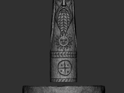 Slavic God Horsa  3D print model