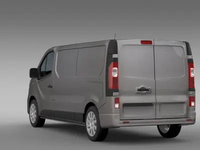 Renault Trafic Van L2H1 2017 3D model