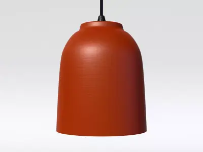 Touch Pendant Lamp Flat 3D model