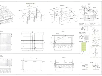 39 kWp Solar Project Type 12 3D model