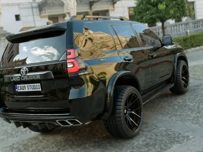 2022 Toyota Prado VXL OFFROAD Tuned 3D model