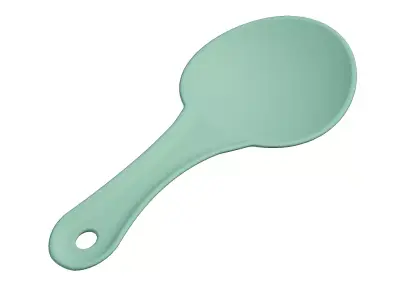 Plastic Premium Serving Spoon Toy 3D model