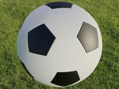 Sports Ball Pack High-Poly Free 3D model