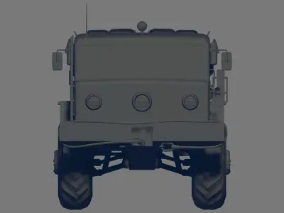 Truck D-535 3D model