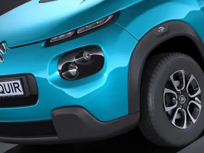 Citroen e Mehari 2017 3D model