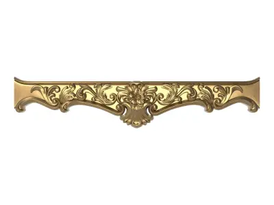 decorative pattern ready for 3D printing 3D model 2