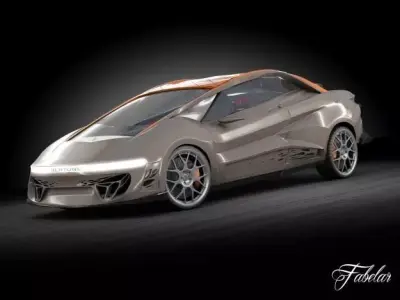 Bertone Nuccio concept 3D model