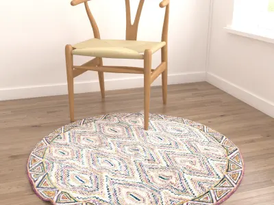 Rugs No 352 Low-poly 3D model