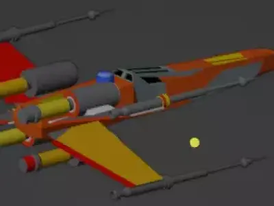 XWING 3D model
