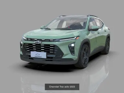 Chevrolet Trax activ and RS 3D Model Pack