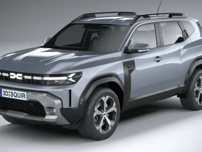 Dacia Duster 2024 3D model