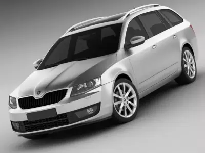 Skoda Octavia Combi 2013 3D model