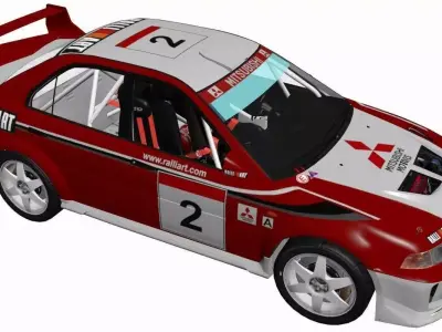 Mitsubishi EVO V 3D model