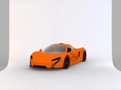 mclaren 3D model