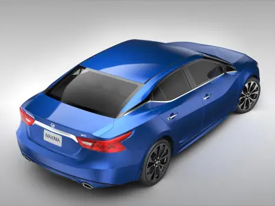 Nissan Maxima 2016 3D model