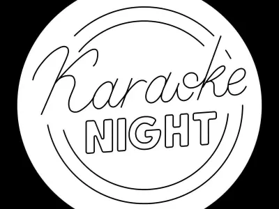 Karaoke Night Neon Sign 3D model