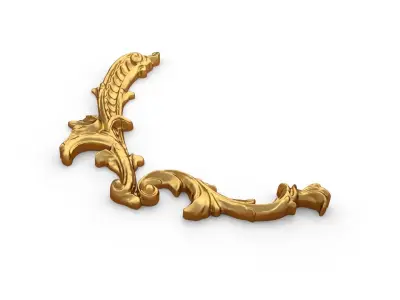 Classic decor ornament 333 3D model