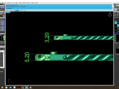 Luxury Cuban Link Bracelet with Box Clasp  4125 3D print model