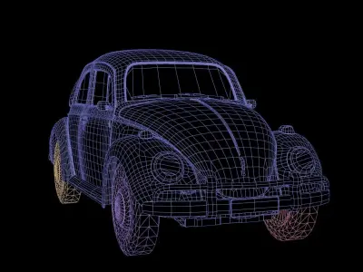 Bettle vw beetle 3D model