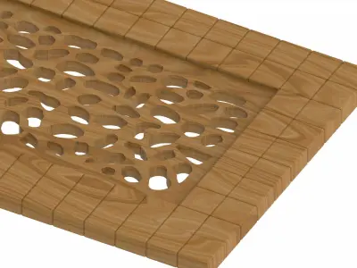 Decorative panel STL 3D model 40