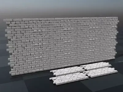 Bricks wall - Decor 3D print model