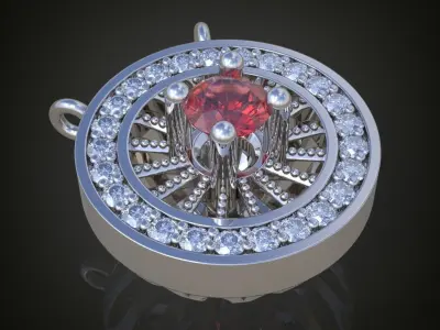 My Exclusive Pendant  3D 0067 printable model Free 3D print model