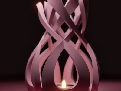 Candle Holder 3D print model