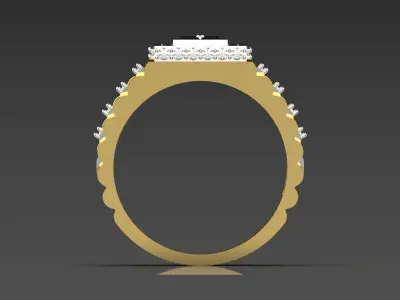 Luxury man Rolex design diamond ring model ror0008 3D print model