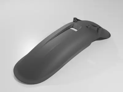 Front fender scrambler for Royal Enfield 650 Interceptor and GT 3D print model