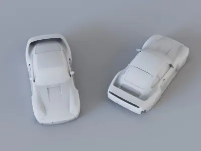Porsche 959 3D printable 3D print model