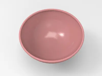 Cipu Bowl Low-poly 3D model