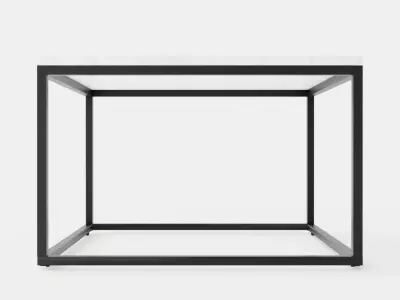 Carrie Coffee Table 70 Cm Marble Low-poly 3D model