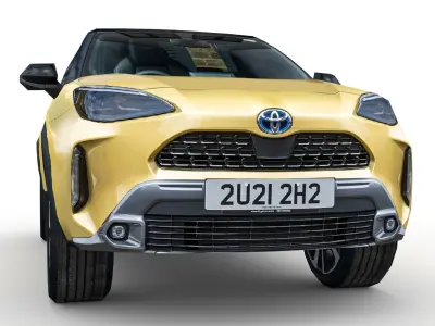 Toyota Yaris Cross 2021 Low-poly 3D model