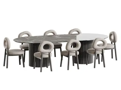 Dining table BREMEN 3D model