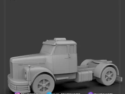 Scania 111 for 3d printing 3D print model