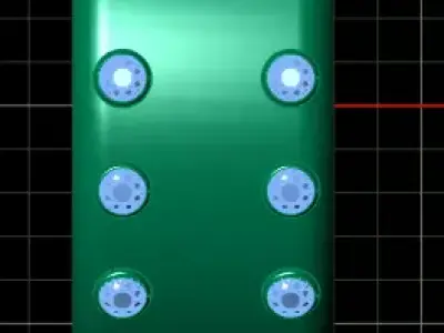 gold monogram ring  3D printable model  3D print model