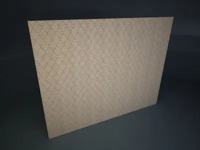 Moroccan Pattern 02 3D model
